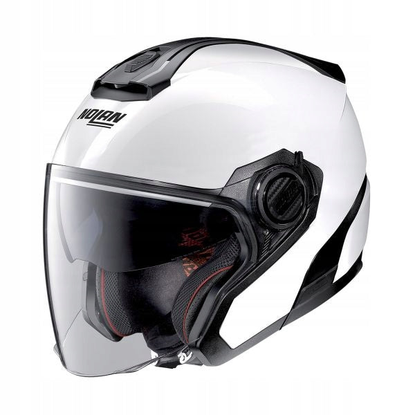 Open helmet NOLAN N40-5 N-COM white gloss XXL