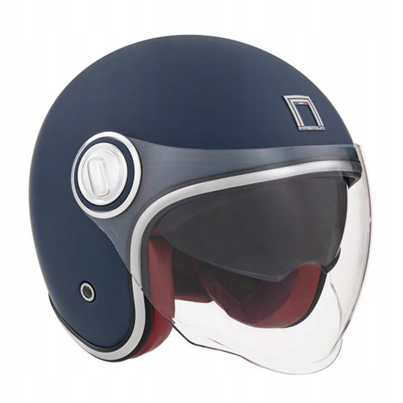 Open helmet NOX PREMIUM HERITAGE blue/matte S