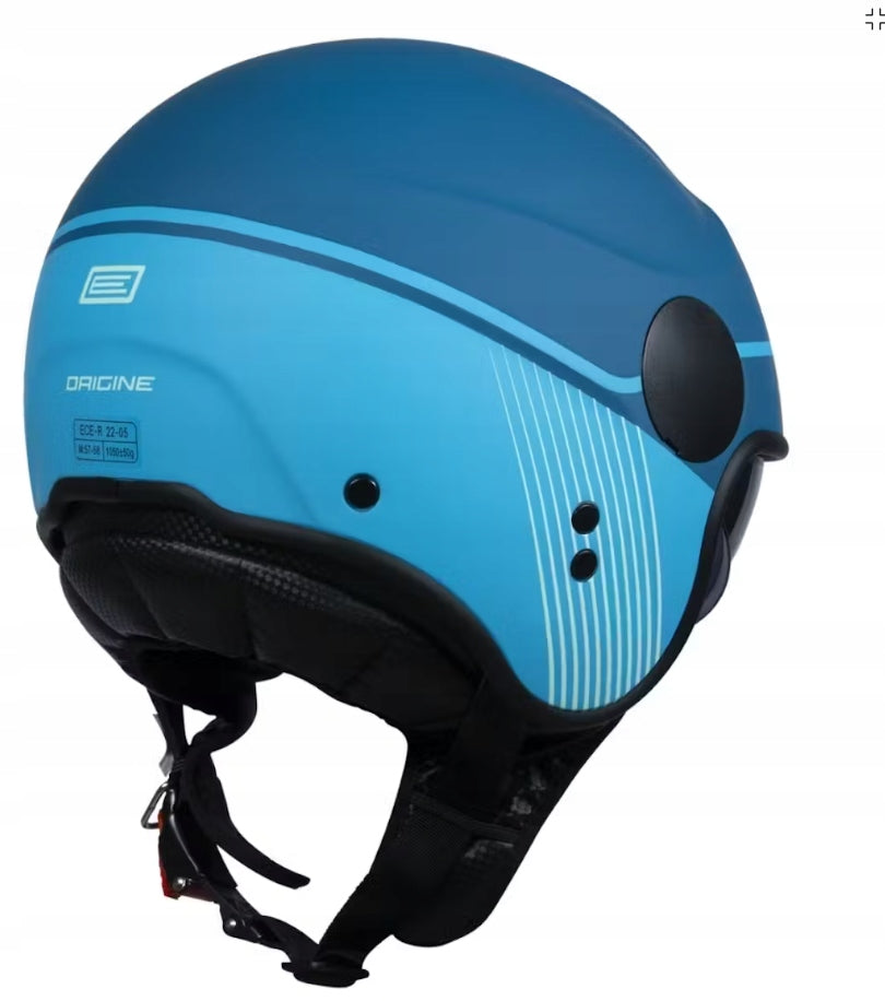 Open helmet Origine Sierra Snatch blue matt Size L