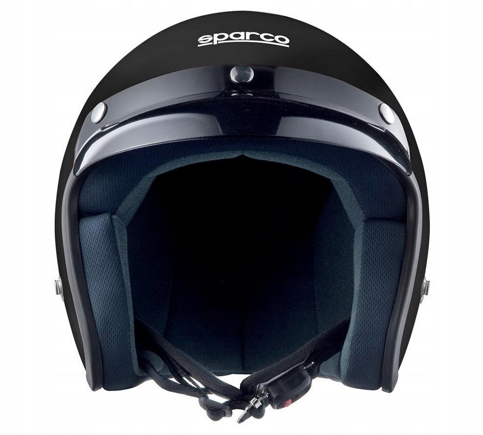 Open helmet SPARCO J-1 CLUB approval ECE R22-05 black size. XL EAN (GTIN) 8033280385217