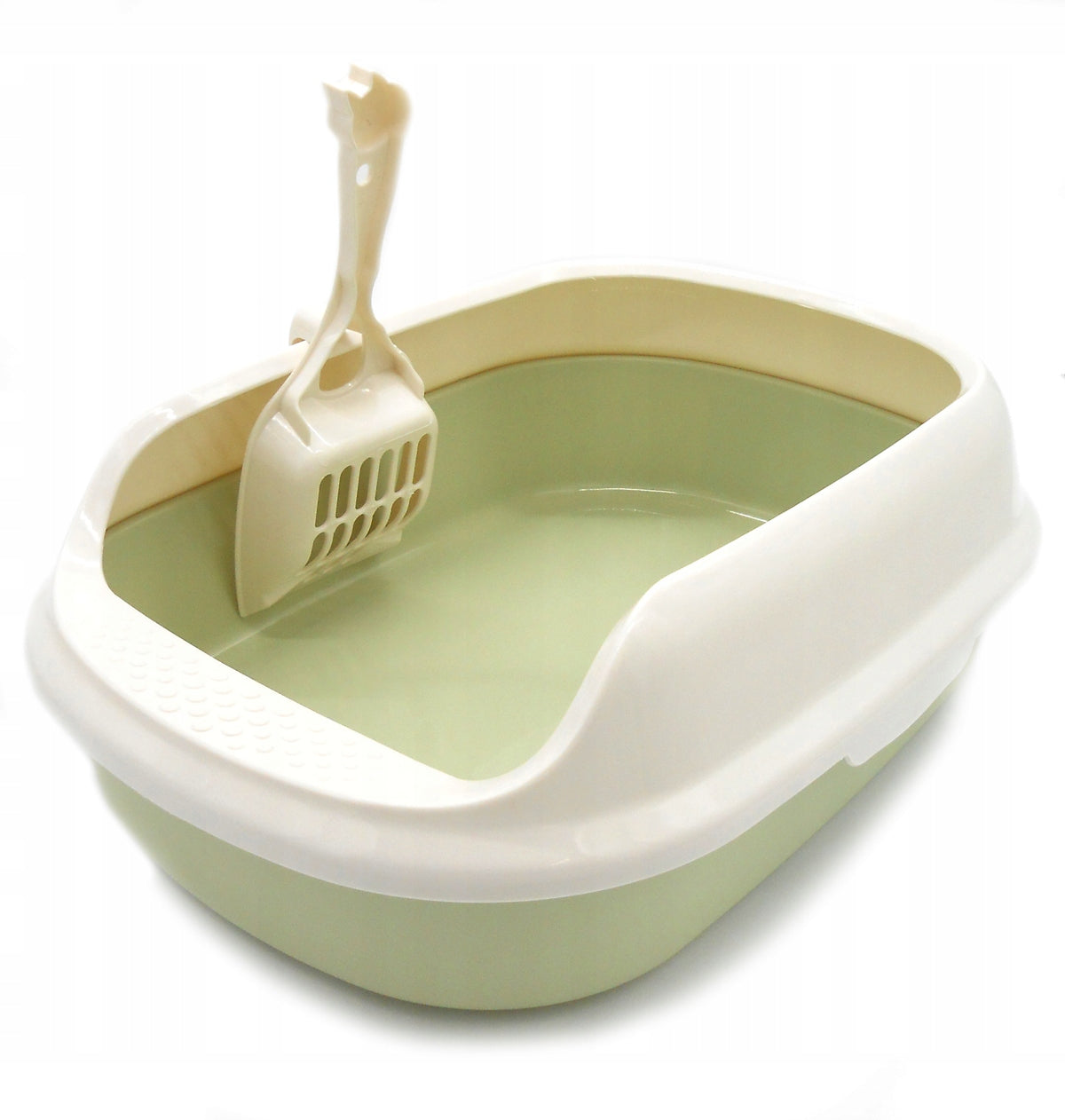 Open litter box cat toilet with litter spatula pellet 40cmx30cm Roz.S Manufacturer code 9721
