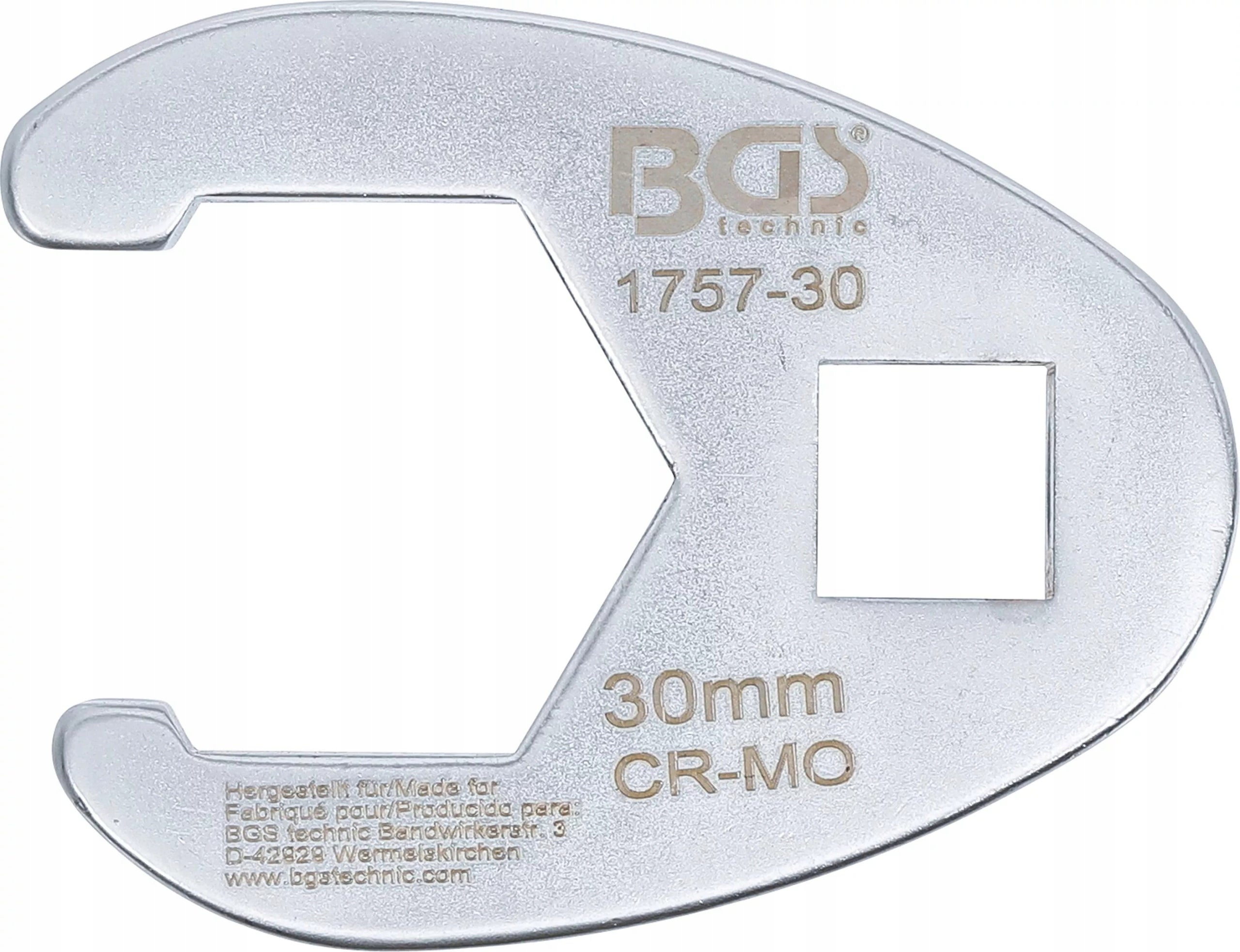 Open side wrench 30 mm for 1/2' BGS-Germany cables Packaging status original