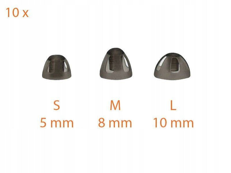 Open sockets/domes for ReSound hearing aid, Beltone-10 pcs. 10mm