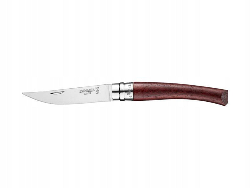 Opinel Effilé No.08 padouk 80 mm Sandvik 12C27 folding knife