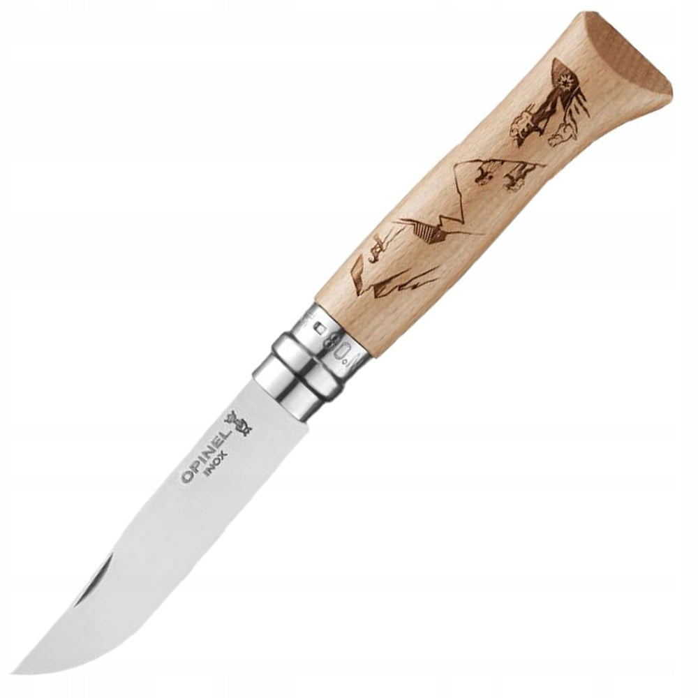 Opinel Knife Mountain Sport Biking 08 002187 Manufacturer code Sandvik 12C27