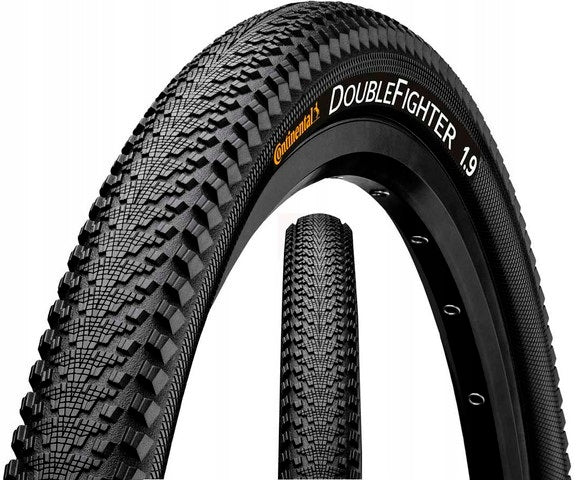 Reifen 24 Continental Double 50-507, schwarz 