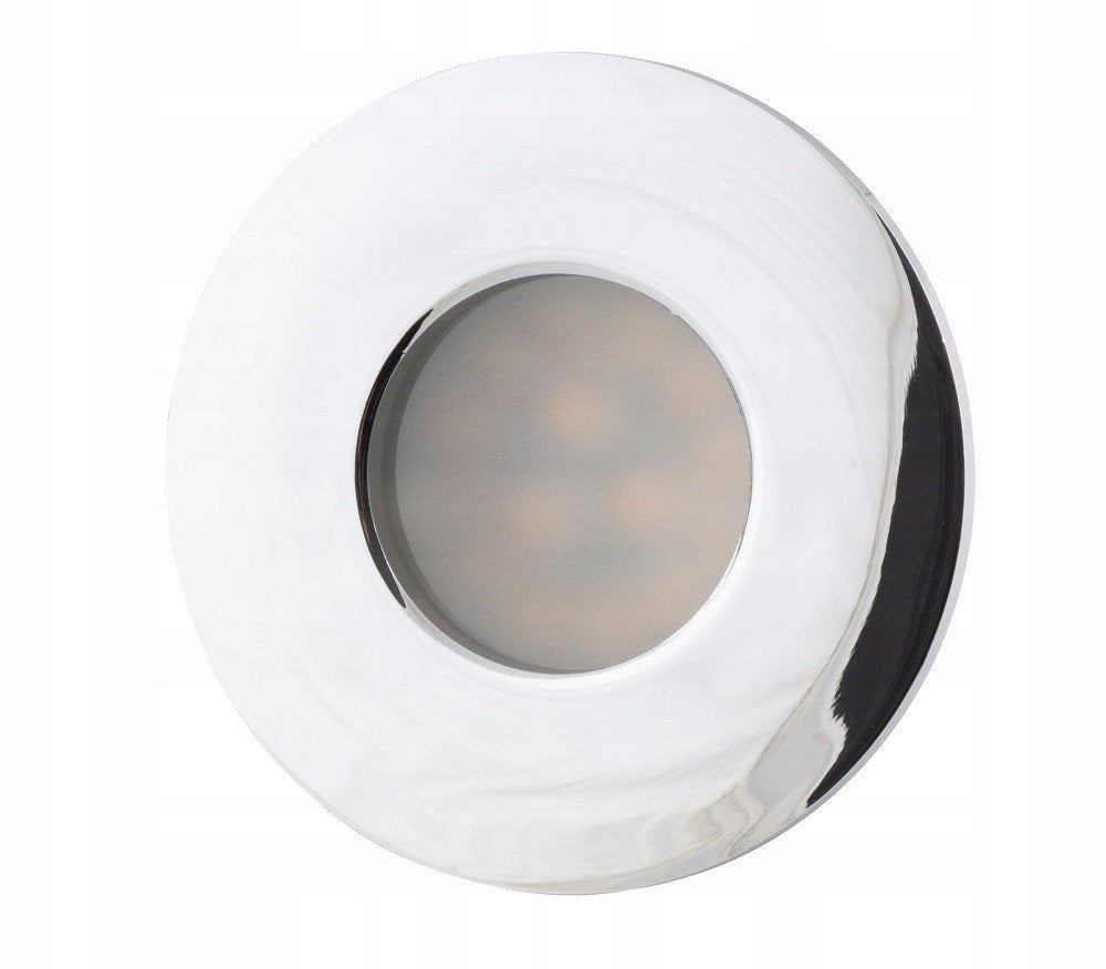 Taškinis šviestuvas Maxlight Aqua kolekcija chromo spalvos, 8,5 cm 1xGU5,3 H0045