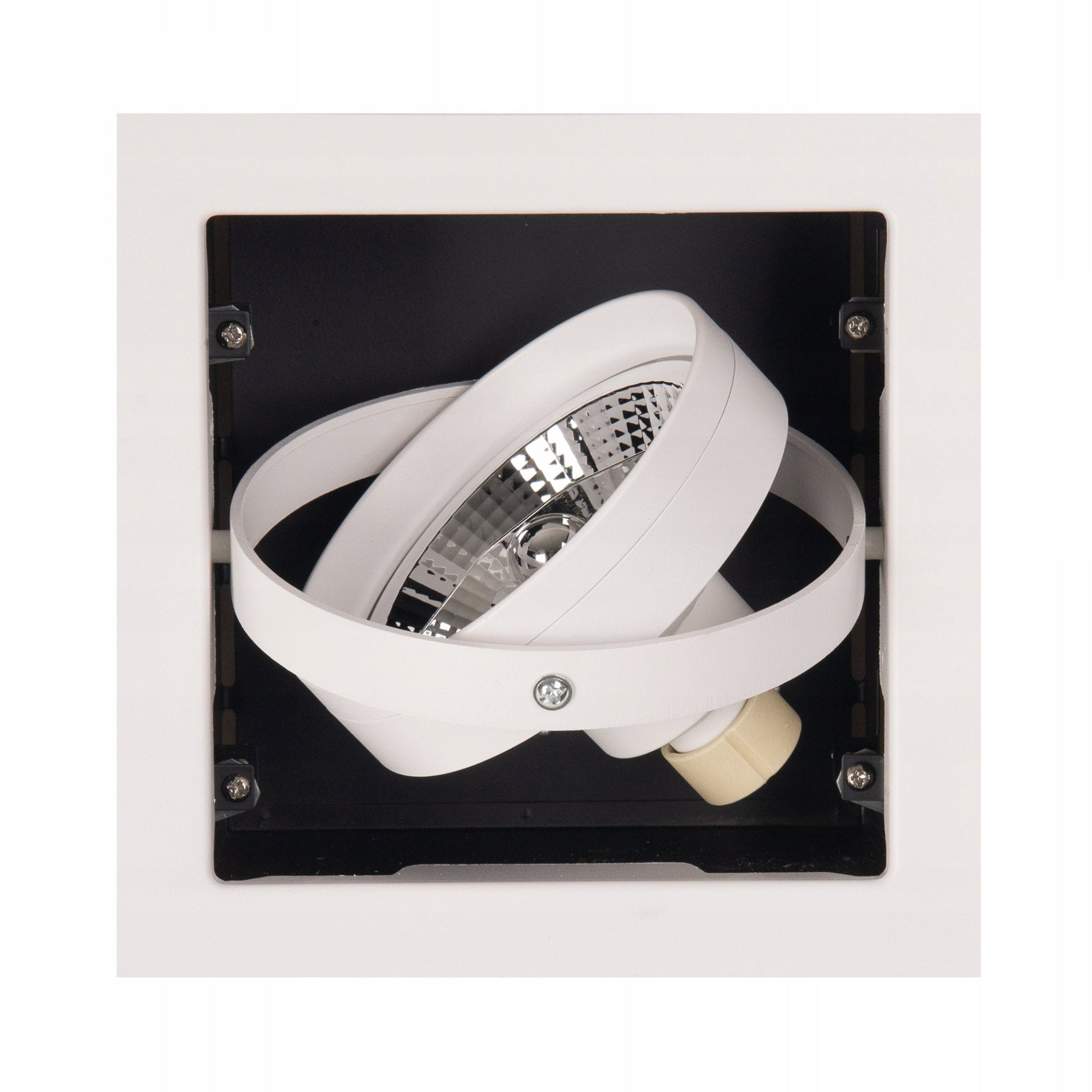 Lampe Maxlight Matrix Kollektion weiß 18,5x18,5cm 1xGU10 H0059 