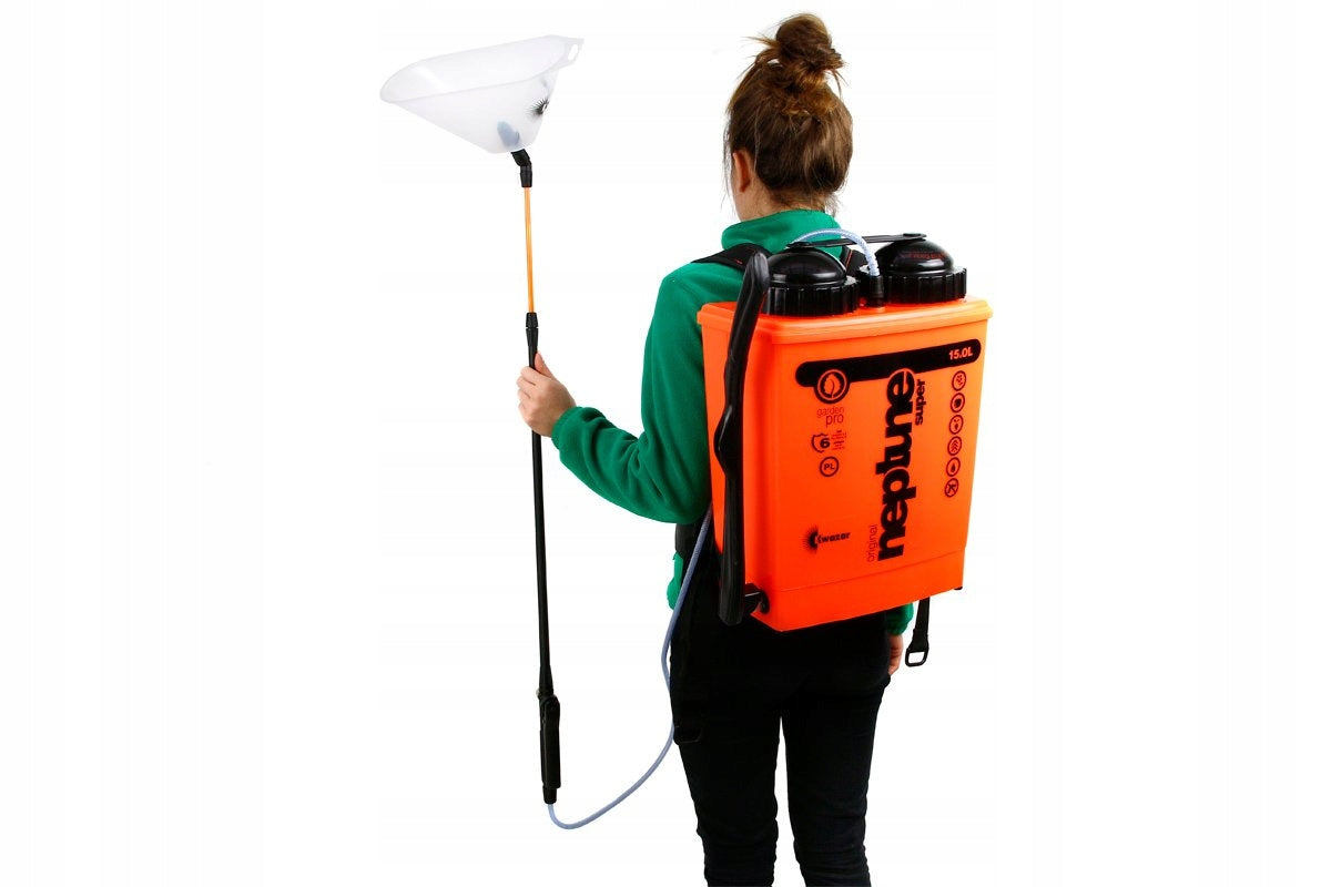 Sprühgerät mit Kwazar-Herbizidkappe Neptune Super, 15 l 