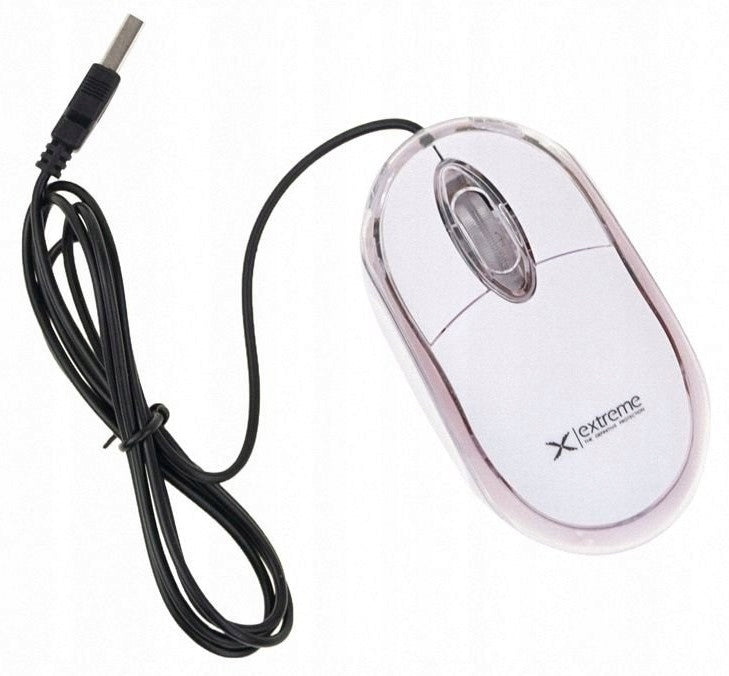 Optical mouse Camille white