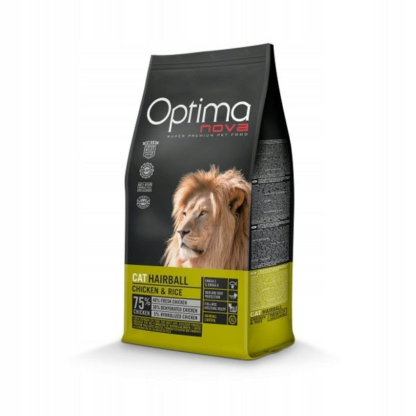 OptimaNova Hairball chicken 2 kg Manufacturer code 102329