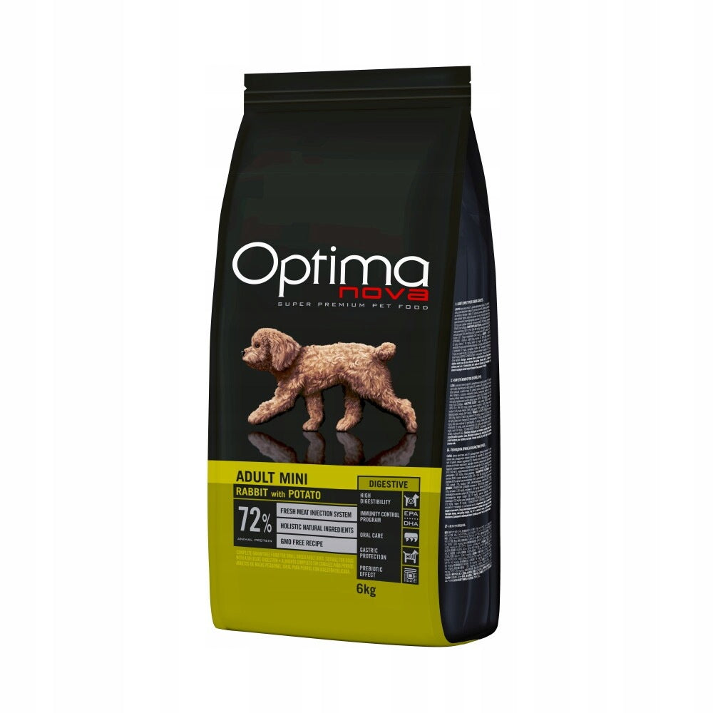 Optimanova Adult Mini Digestive Rabbit 6 kg