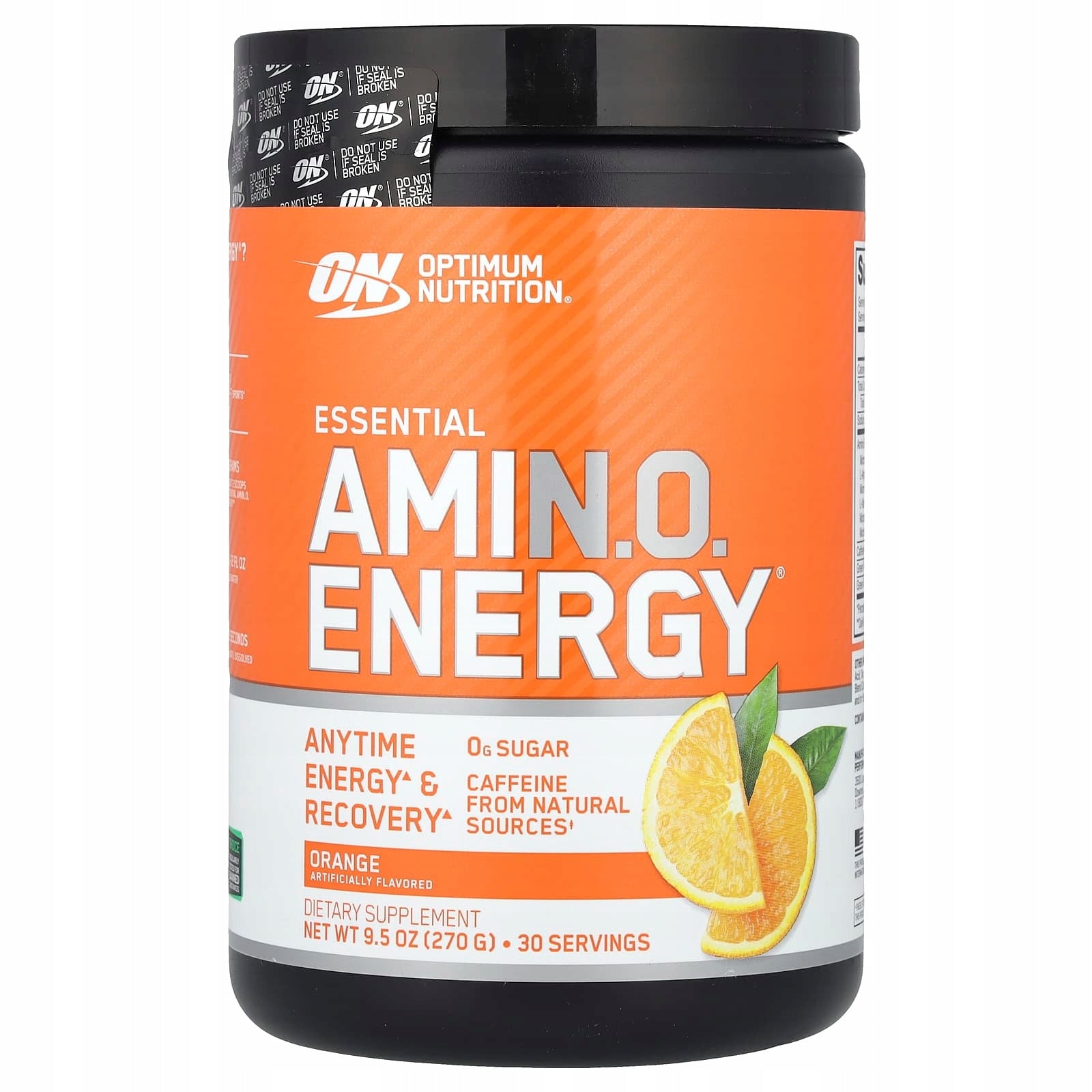 Optimum Nutrition, Essential Amin.O. Energy, Orange, 270 g