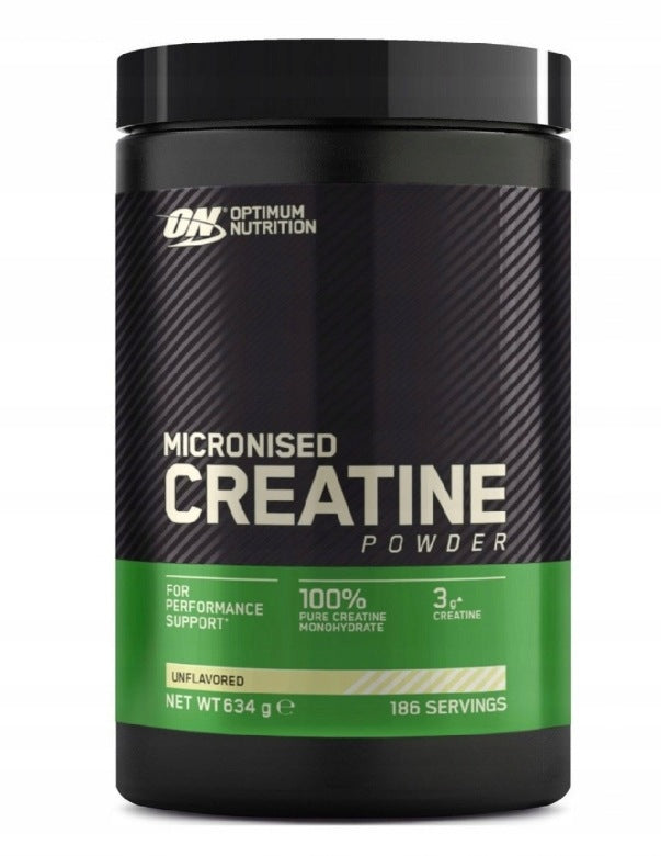 Optimum Nutrition Micronized Creatine Powder 634g Unflavored Monohydrate