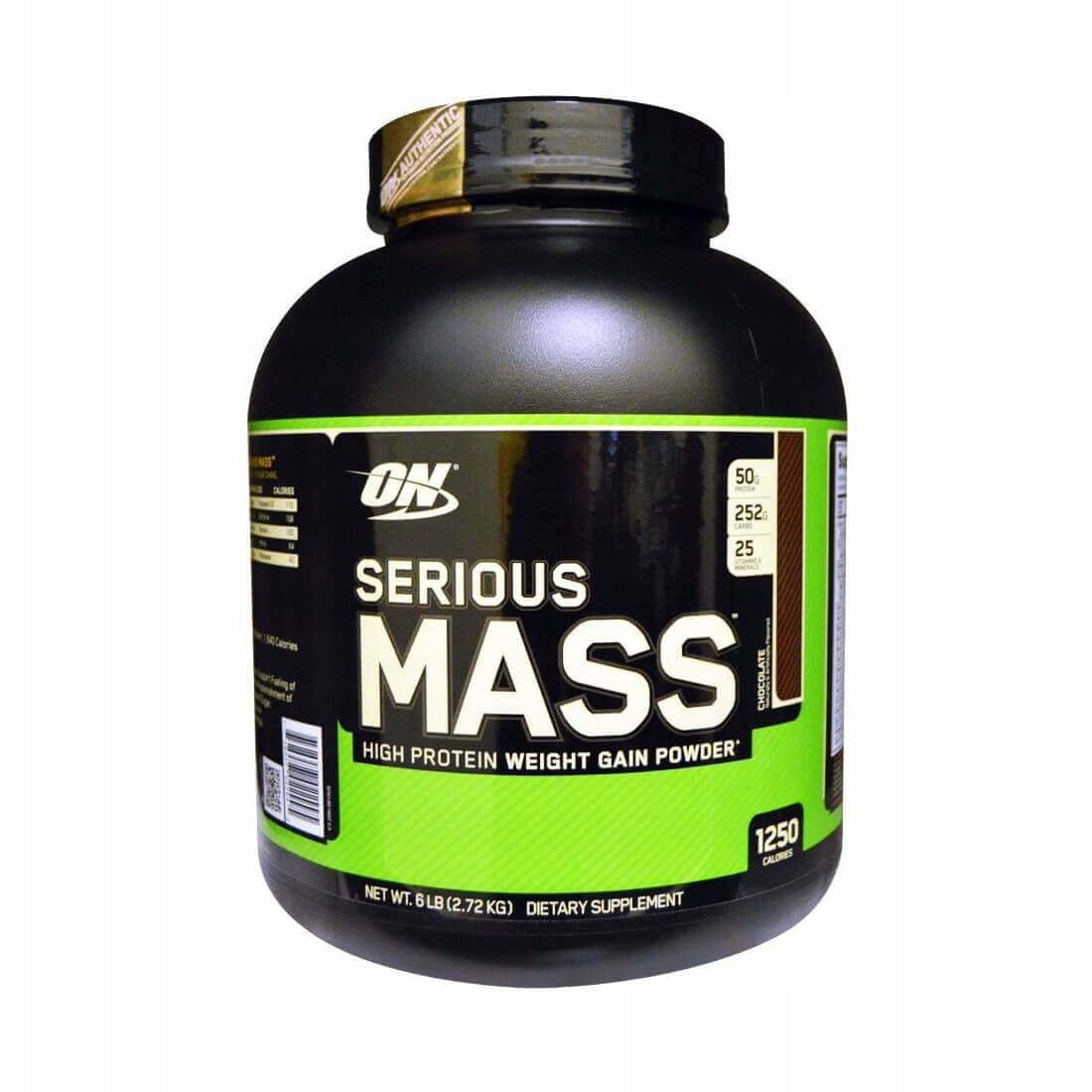 Optimum Nutrition Serious Mass 2730g strawberry