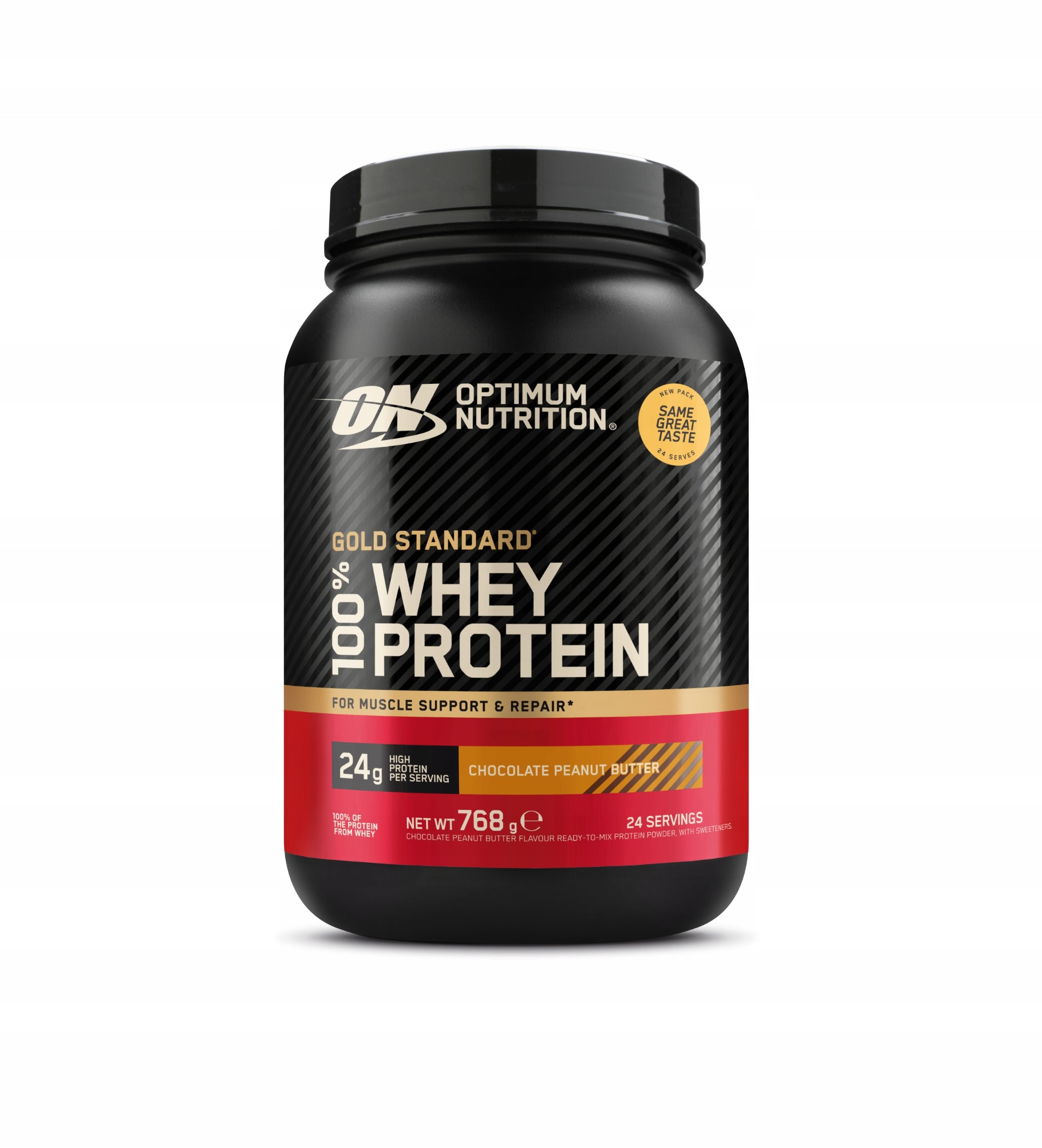 Optimum Nutrition Whey Gold Standard 770g Chocolate Peanut Butter Expiration date at least 3 months from the date of purchase