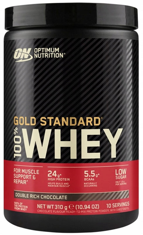 Optimum On Gold Whey 310g Double Rich Chocolate Protein WPC WPI Concentrate