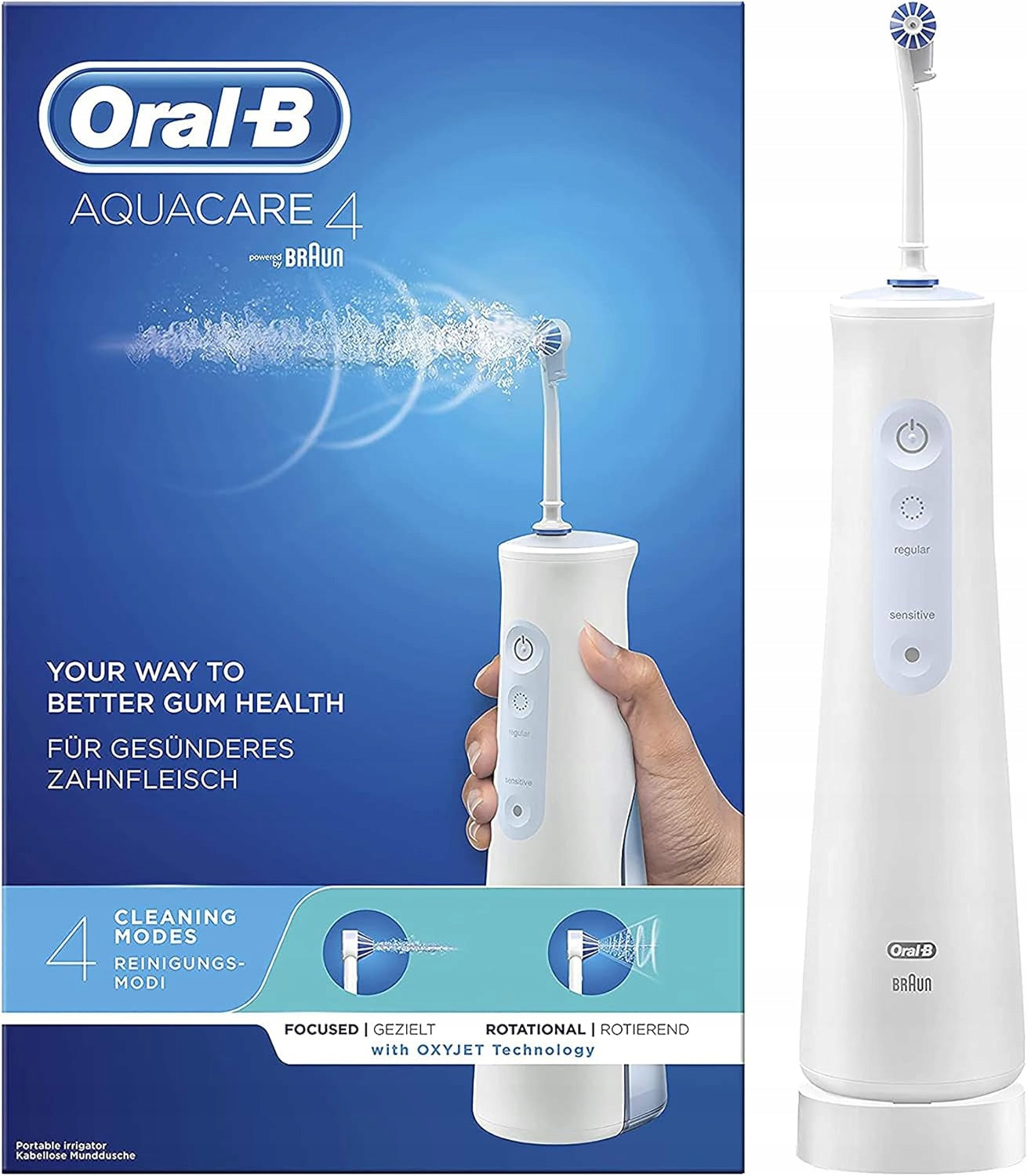 Oral-B AquaCare 4 Wireless Oral Irrigator Manufacturer code 4210201436409