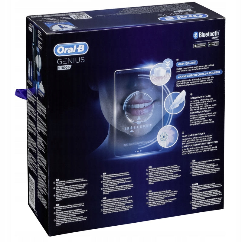 Oral-B Electric toothbrush Genius 10100S - Black Manufacturer code 10100S