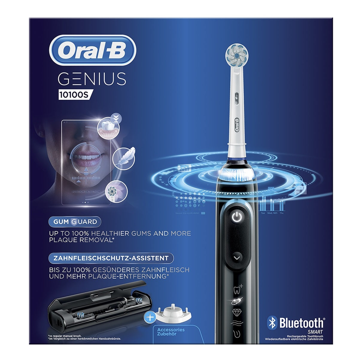 Oral-B Electric toothbrush Genius 10100S - Black