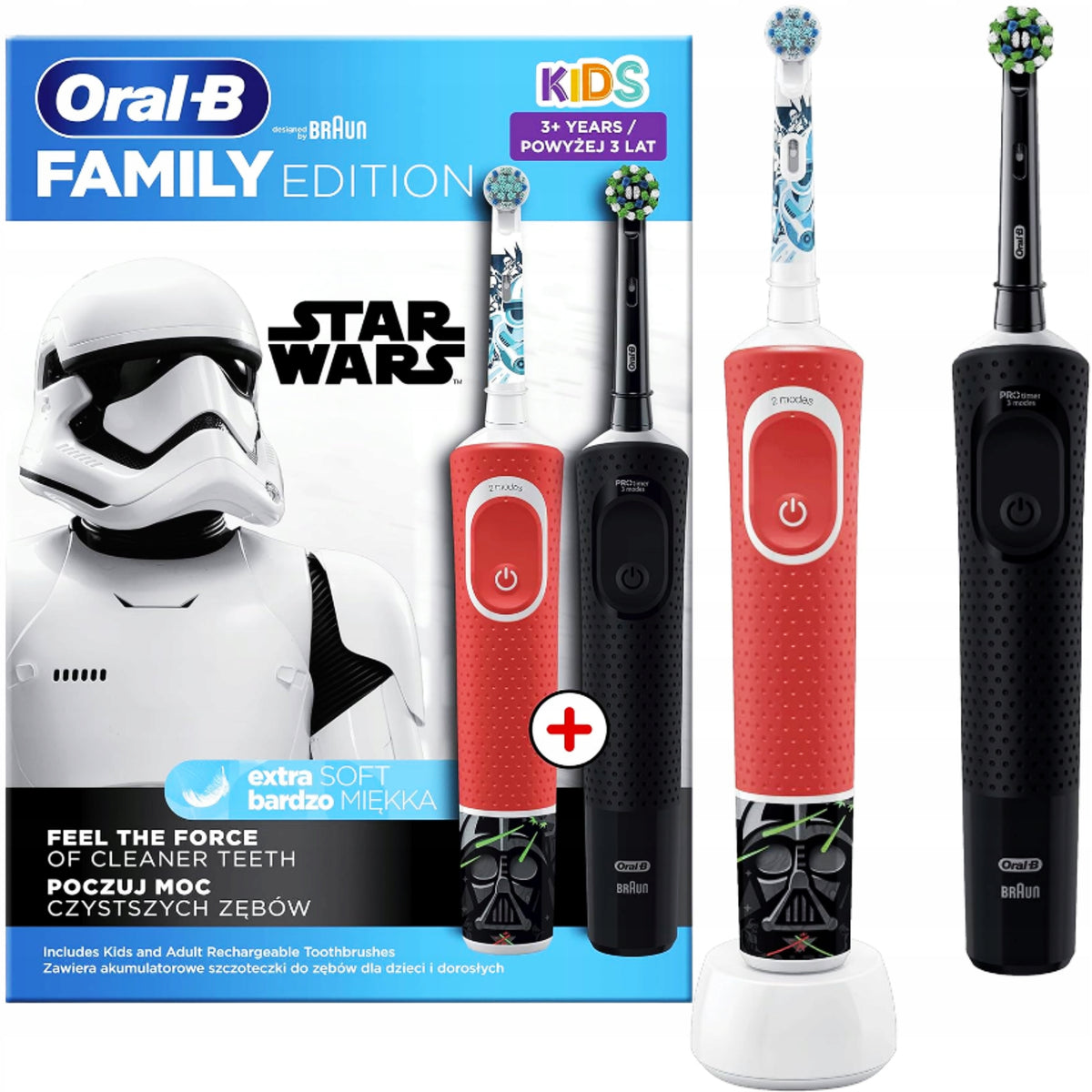 Oral-B FAMILY EDITION STAR WARS ELECTRIC TOOTHBRUSH Brand Oral-B