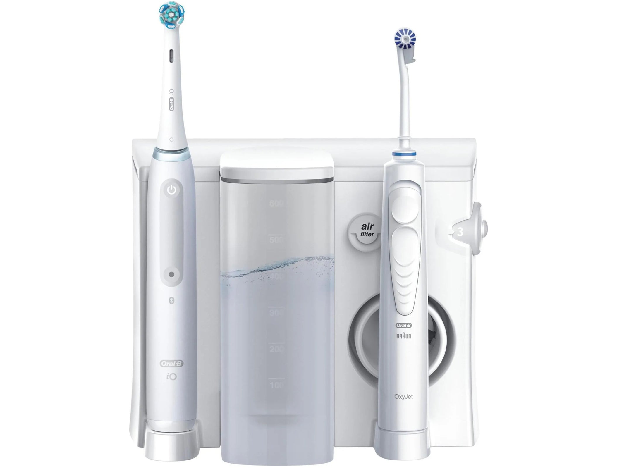 Oral-B Health Center Kit: OxyJet MD20 + iO4 toothbrush Manufacturer code ociog4.504.4