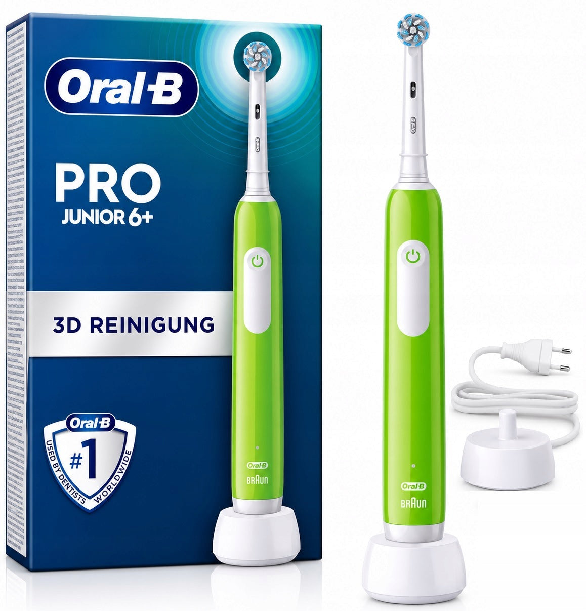 Oral-B Junior Pro Green toothbrush for children