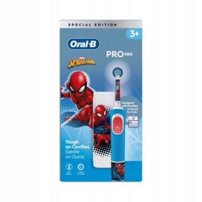 Oral-B Pro Kids Spider-Man 3+ Electric Toothbrush with Timer