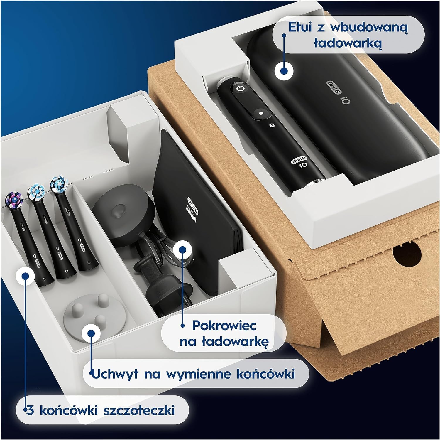 Oral-B Sonic electric toothbrush black Bluetooth 1 tip Manufacturer code 80737081