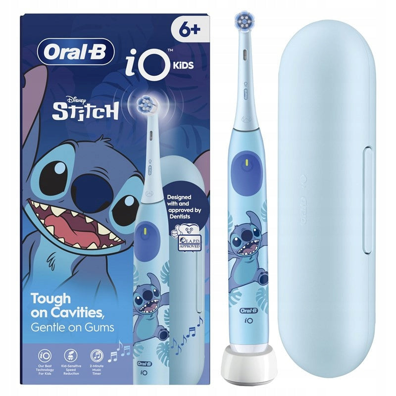 Oral-B Stitch iO KIDS Electric Toothbrush + Kids Pouch