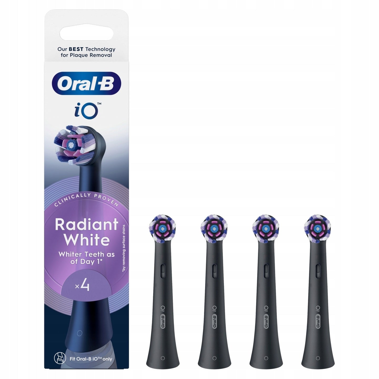 Oral-B iO RADIANT WHITE 4pcs.