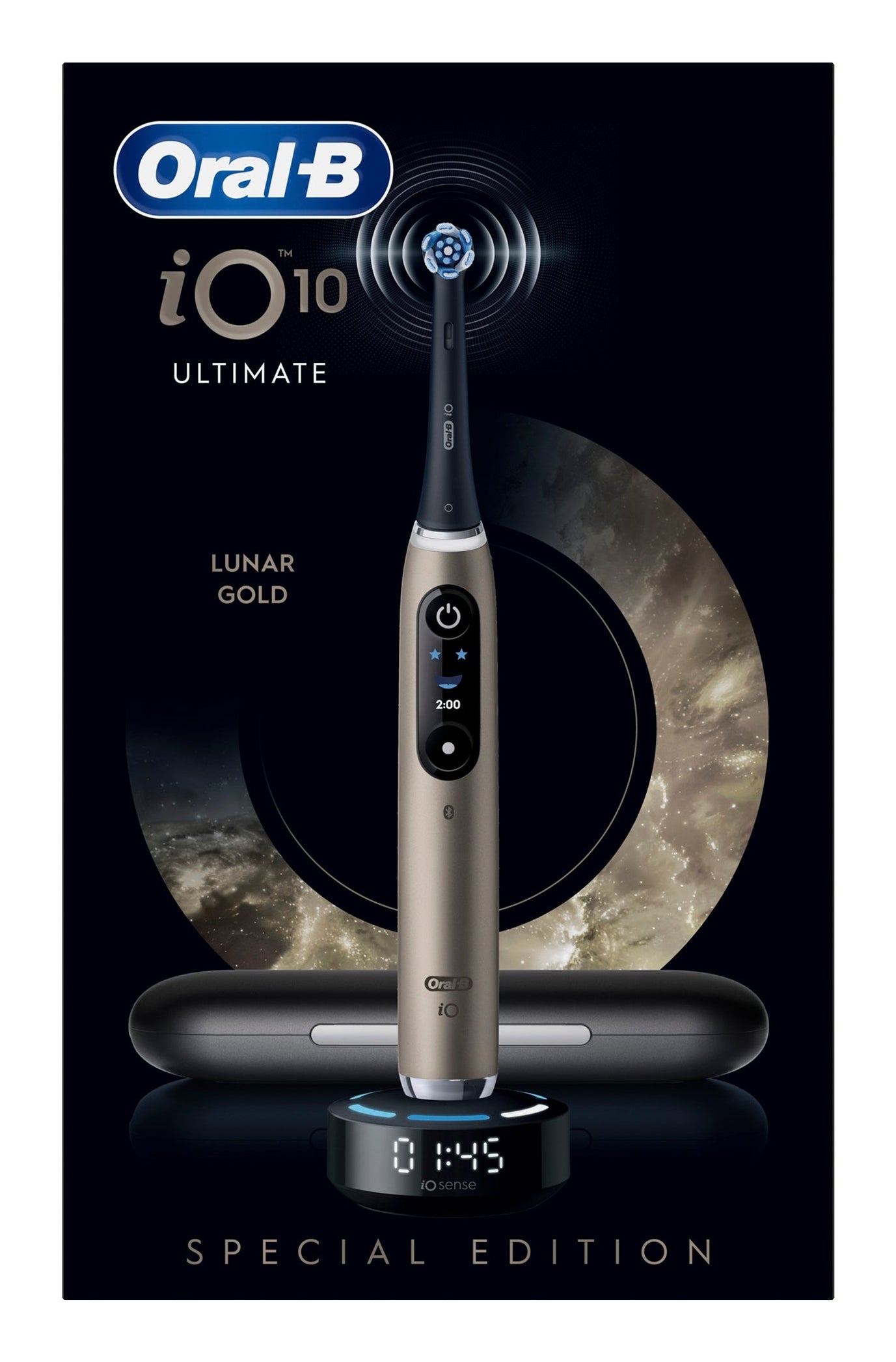 Oral-B iO Series 10 electric toothbrush Lunar Gold iO Sense 7