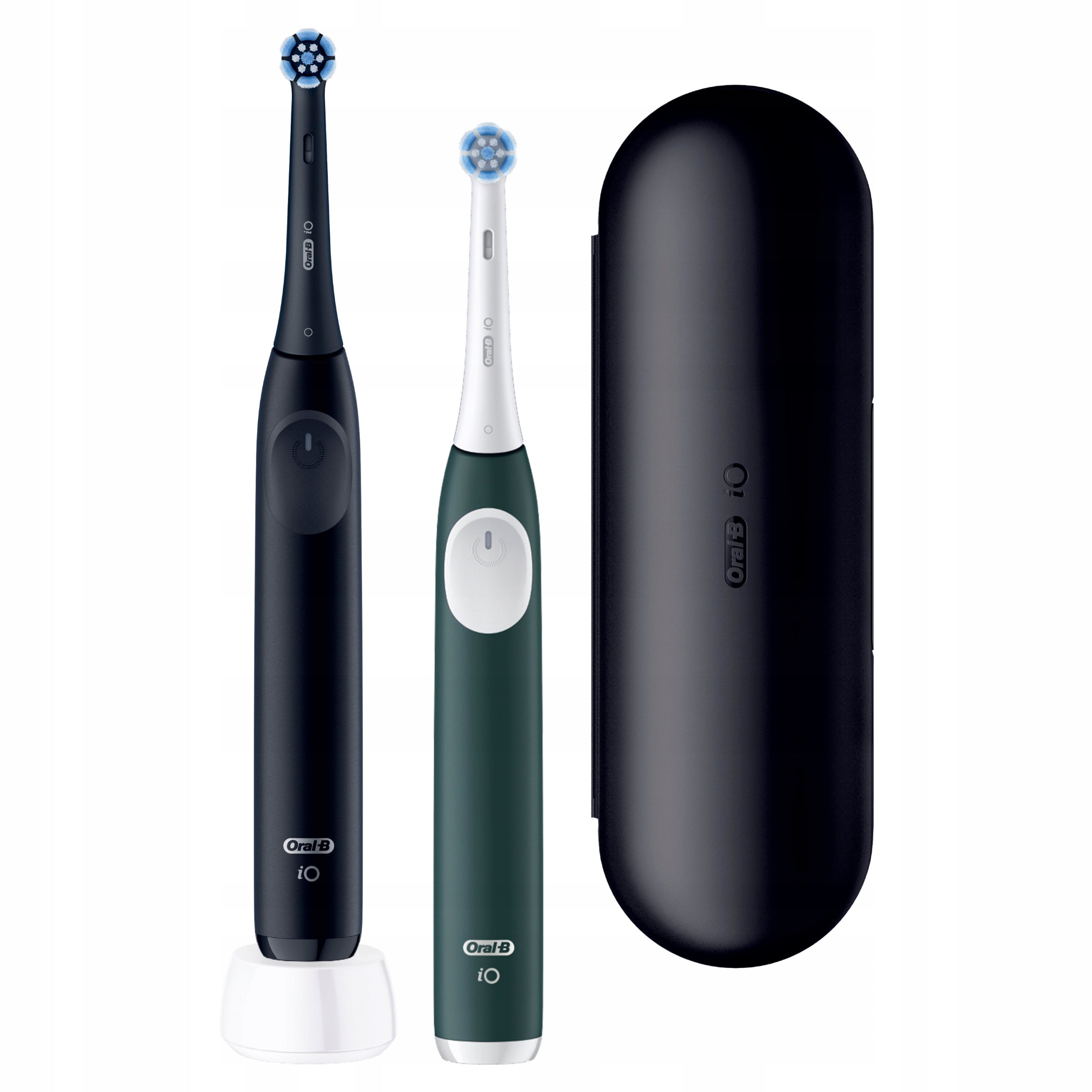 Oral-B iO Series 2 DuoPack electric toothbrush black and green Medical device no