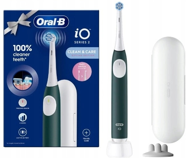 Oral-B iO Series 2 Electric Toothbrush, Green