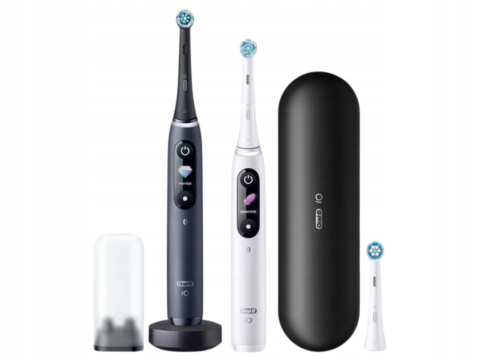 Oral-B iO Series 8 Duo electric toothbrushes (2 toothbrushes + accessories)