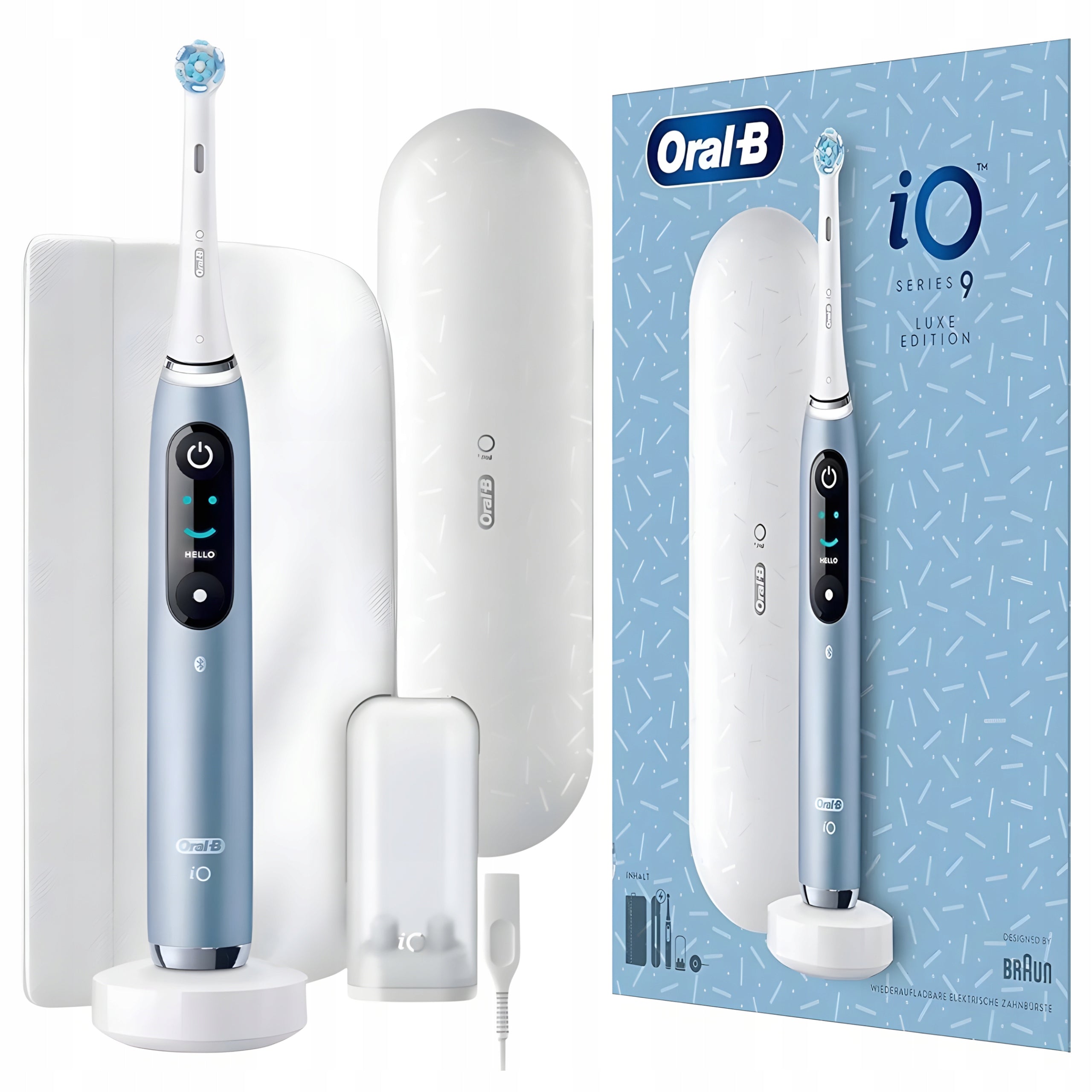 Oral-B iO Series 9 Aqua Marine Electric Toothbrush - Blue