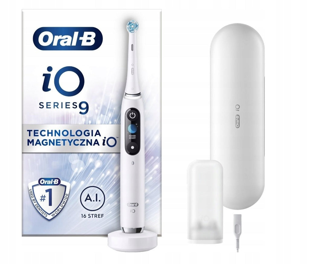 Oral-B iO Series 9 White Alabaster toothbrush