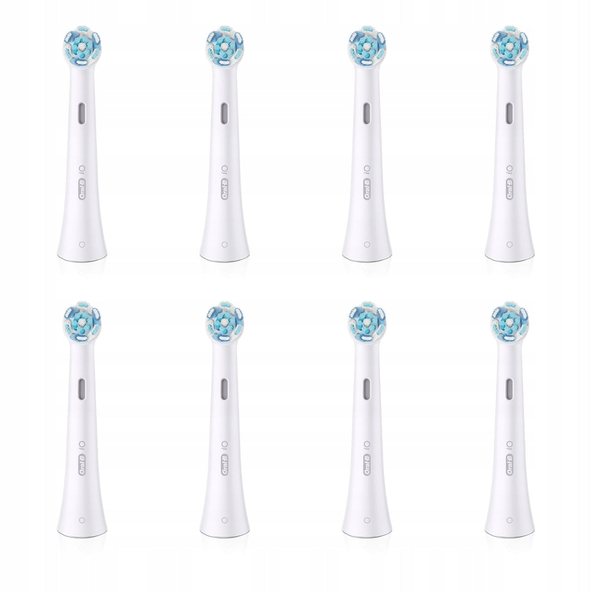 Oral-B iO Ultimate Clean White Brush Tips, 8 Pieces Packaging status original