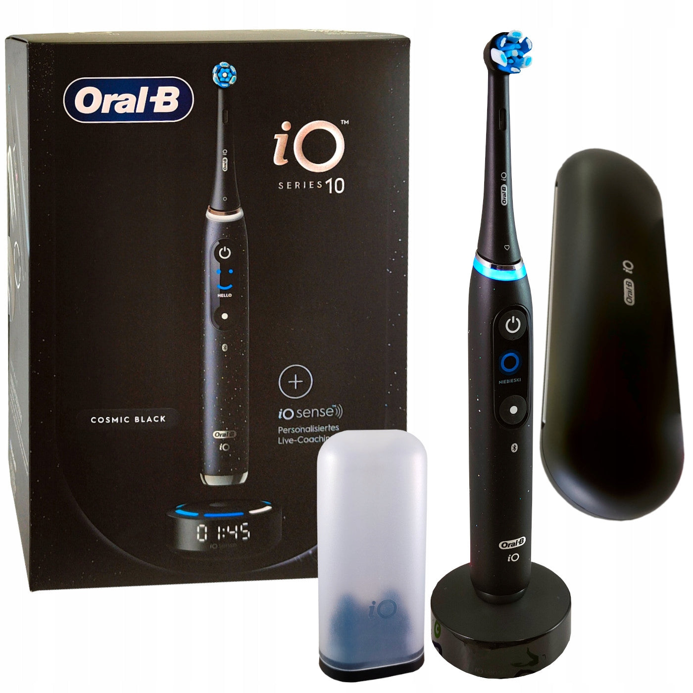 Oral-B iO10 Cosmic Black toothbrush