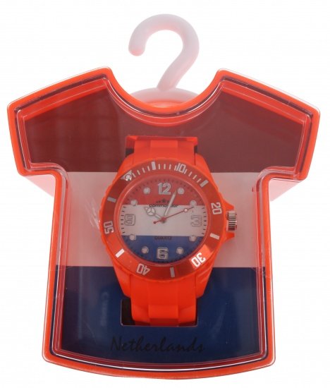 Orange Analog Watch, Unisex Packaging status original