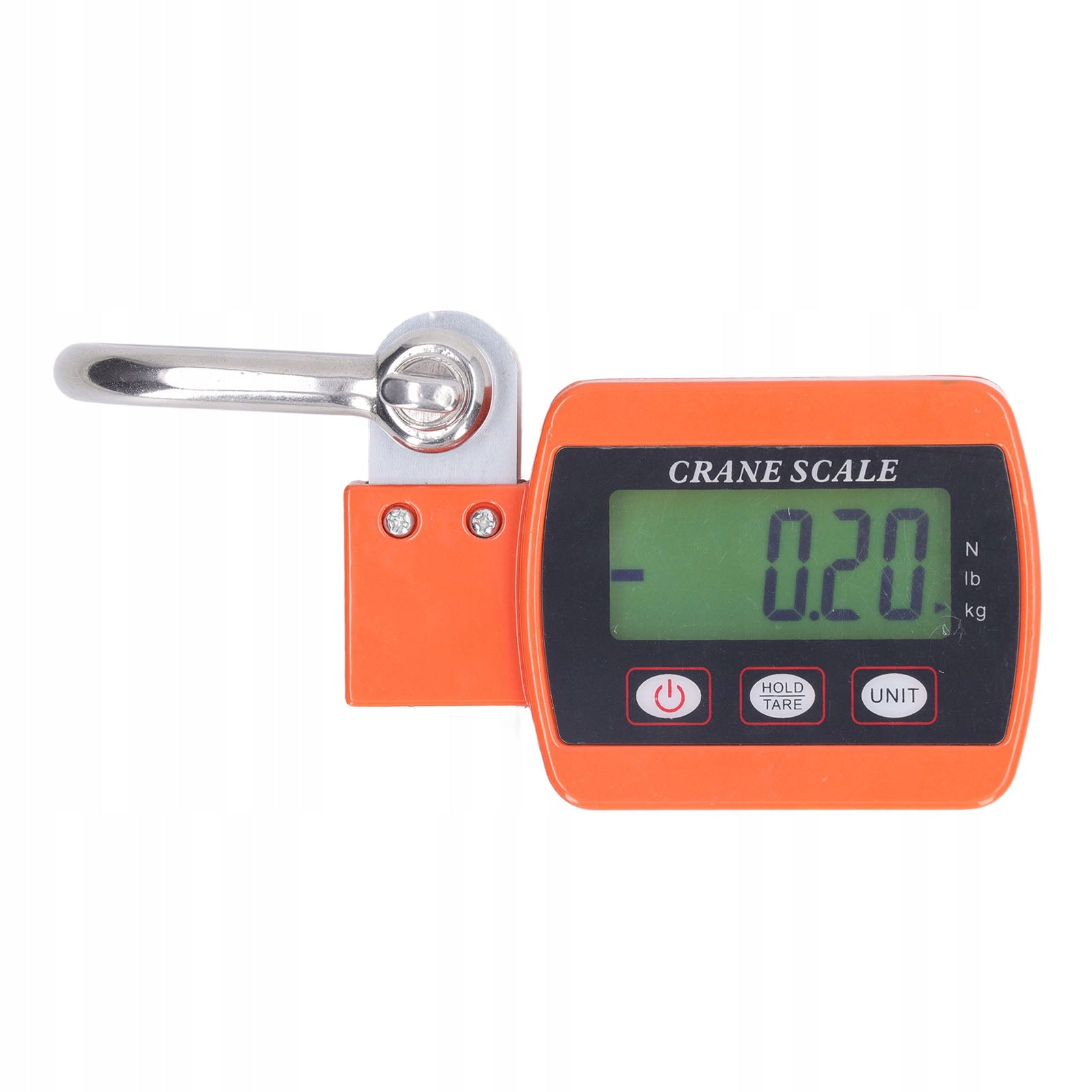 Orange Hanging Hook Weight LCD Digital Display HD 9X