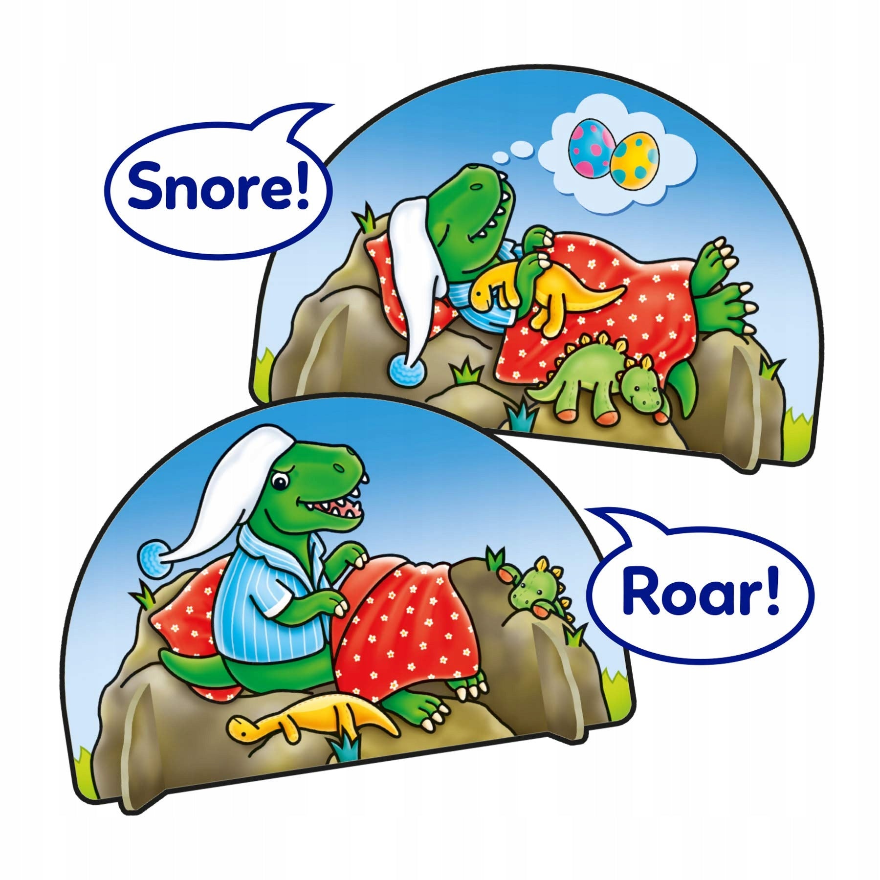 Žaidimas vaikams Dino-Snore-Us, EN