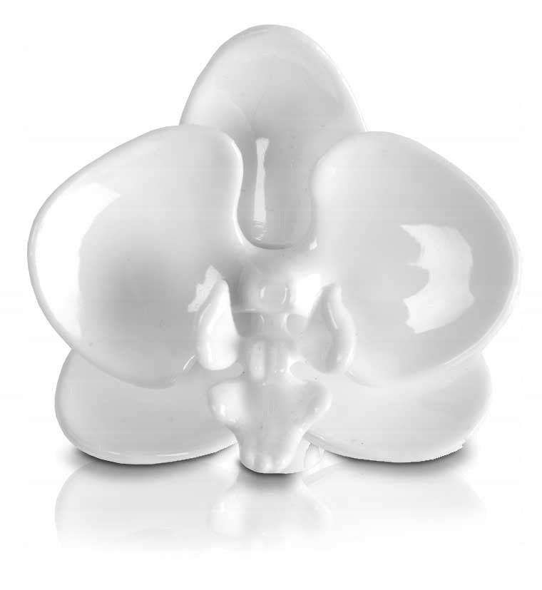 Orchid clip white orchid clip