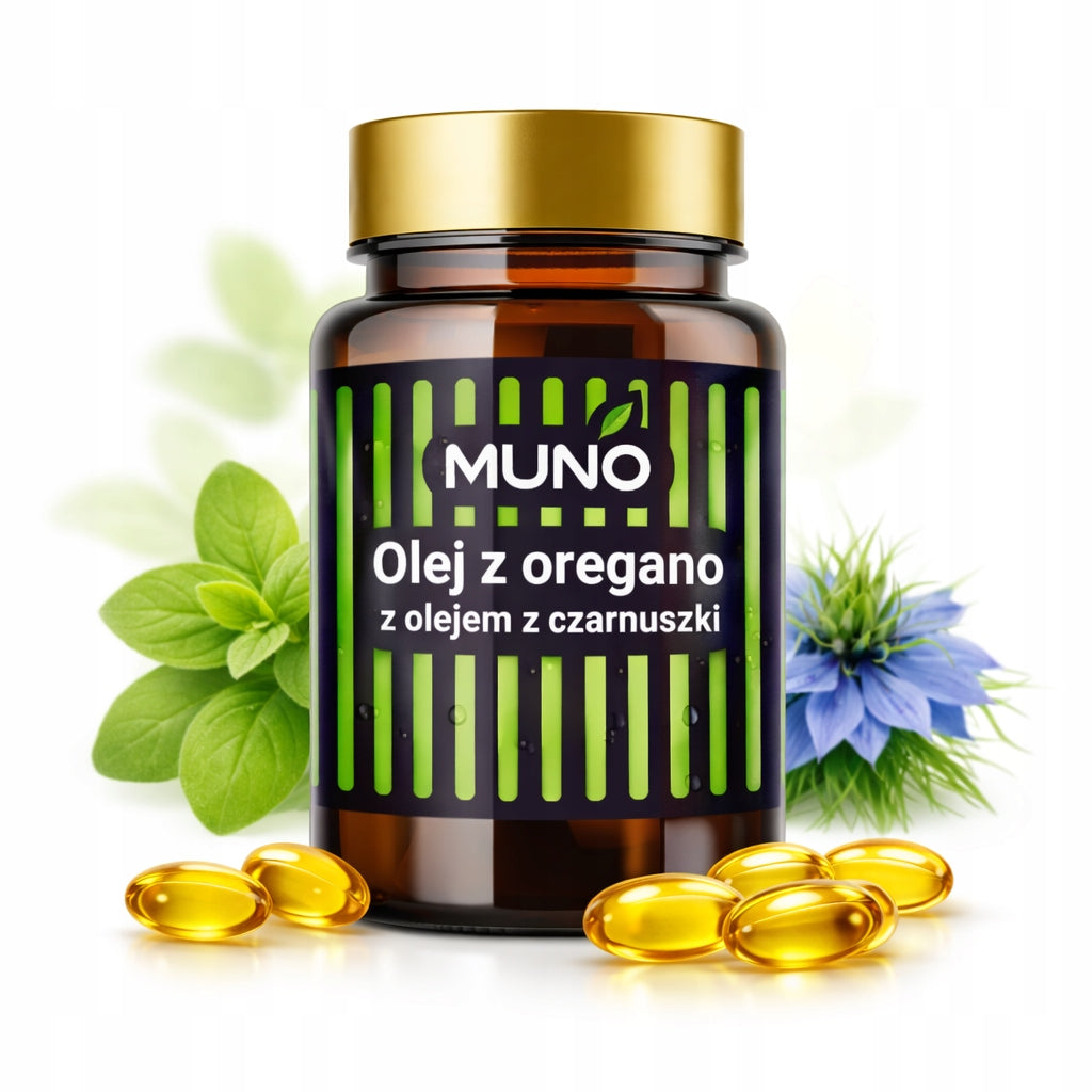 Oregano Oil 6 g + Black Cumin Oil 200mg Carvacrol 165mg Resistance 120k