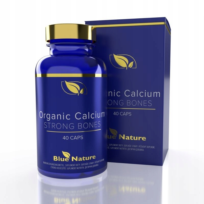 Organic Calcium STRONG BONES Calcium from Eggshell + Vegan Vitamin D3