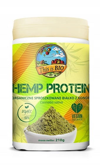 Organic Hemp Protein HEMP PROTEIN This is BIO 210g