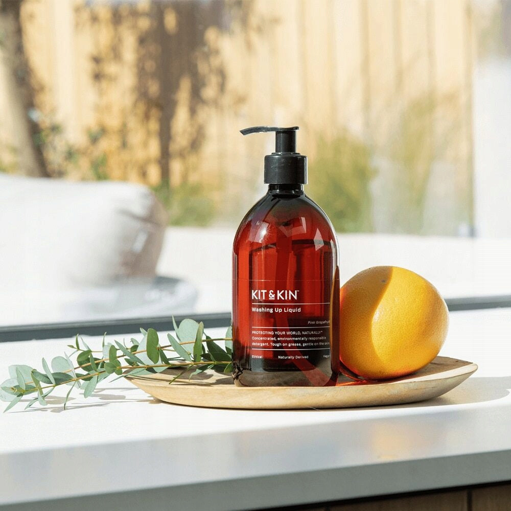 Organic Natural Citrus Dishwashing Liquid (500 ml) Kit & Kin Packaging status original