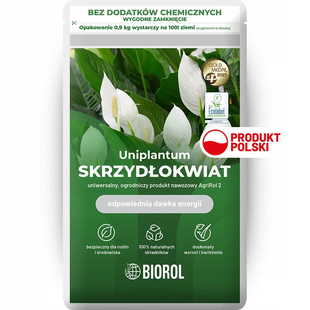Organic biorol soil improver for Wingflower 900g fertilizer uniplantum