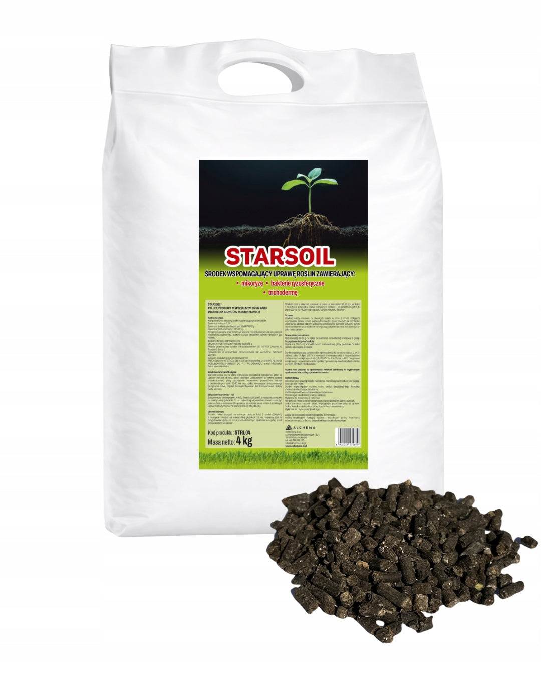 Organic fertilizer mycorrhiza and trichoderma 4 kg for fruit vegetables Packaging status original