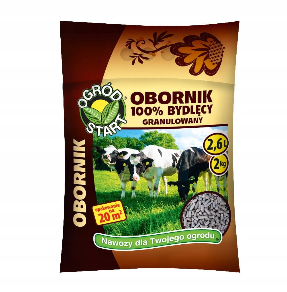 Organic organic fertilizer eco natural OGRÓD START manure 2 kg Ampol Manufacturer code 5907730801516